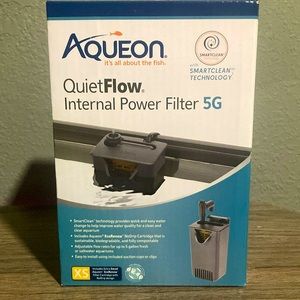 Aqueon: QuietFlow Internal Power Filter, 5 Gallon